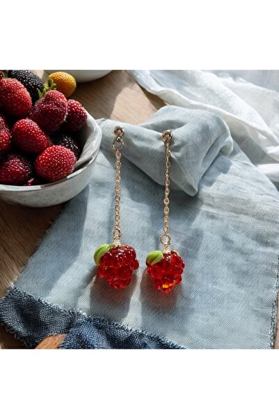 Home Murano Cam Böğürtlen Küpe