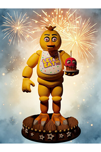 Giftbox3d Five Nights at Freddy Chica 20cm