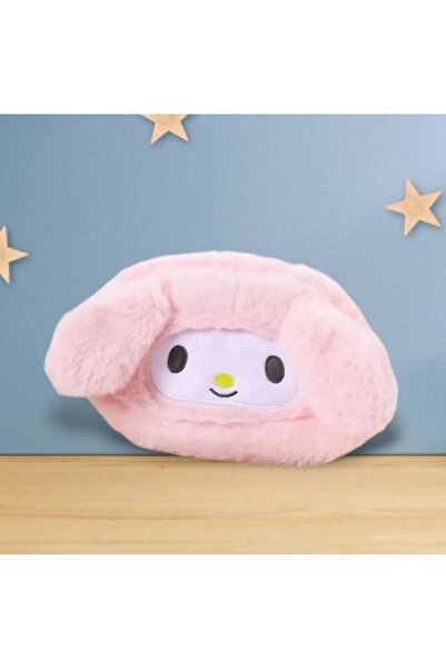 Melody Sanrıo Peluş Kalemlik Kozmetik Pembe Düzenleme Çantası