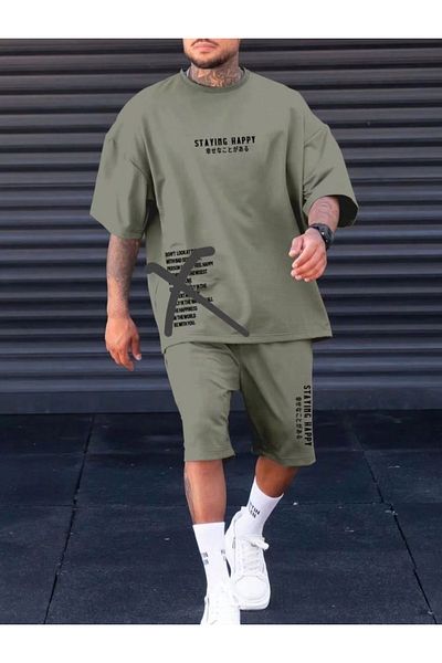 PENTHİLUS Happy Winter Men's Tracksuit Set