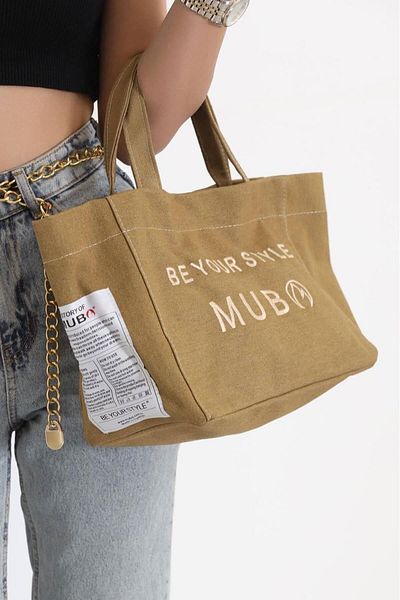 MUBO Original Canvas Bag - with Design