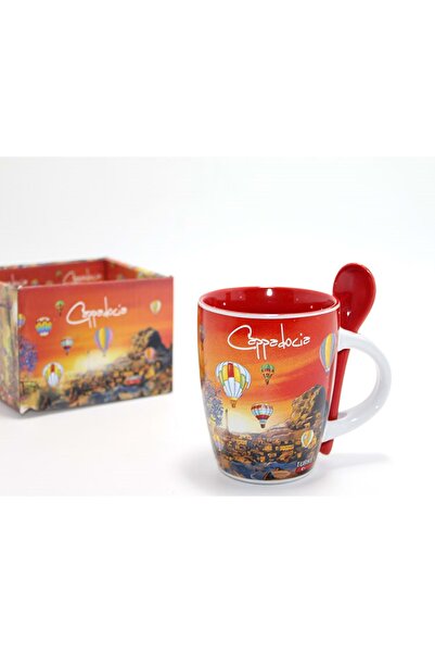 EXENET Cappadocia Mug Cup Fairy Chimneys – Special Design Ceramic Local Gift ...