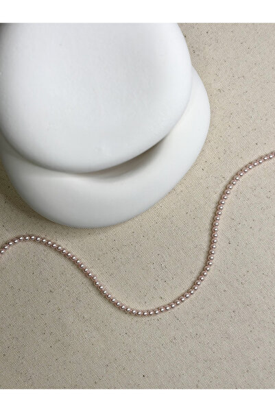 Zey Jewellery Tiny İnci Kolye - 4mm İnci Kolye