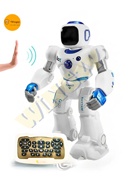 FEN TOYS Uzaktan Kumandalı Şarjlı Akıllı Robot - Eğitici Ve Eğlendirici Inter...