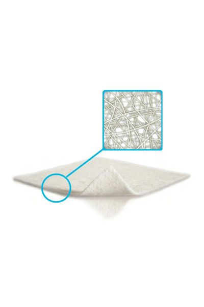 luofucon Alginate Wound Cover - High Absorption Hydrophibrilles, 5X5 cm Dressing (10 Pcs)