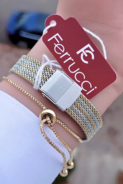 Ferrucci Women's Wristwatch Bracelet Gift Waterproof 2 Years Warranty