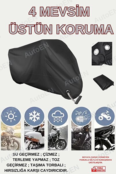 AutoEN Honda Nss250 Forza Motor Brandası Arka Çanta Uyumlu (bağlantı, Kilit U...