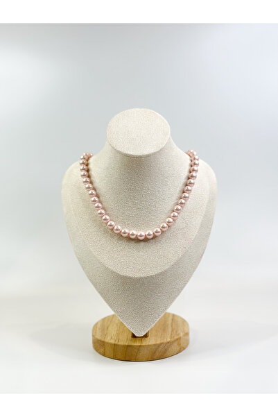 Zey Jewellery Elegant Inci Kolye, 8mm İnci Kolye