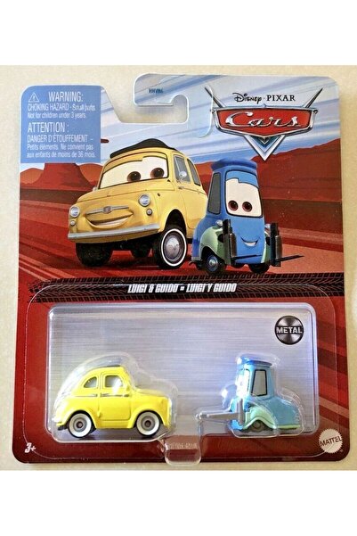 DİSNEY CARS CARS Tekli Karakter Araçlar Dxv29 Grr65 LUIGI VE GUIDO