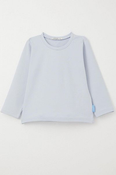 Breeze Baby Boy Ice Blue Long Sleeve T-Shirt - 9 Months-3 Years