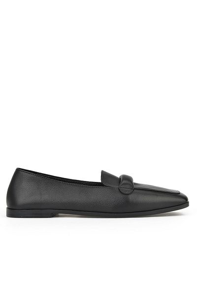 Ziya Pantofi de damă negri din piele naturală - 1511044 Z202