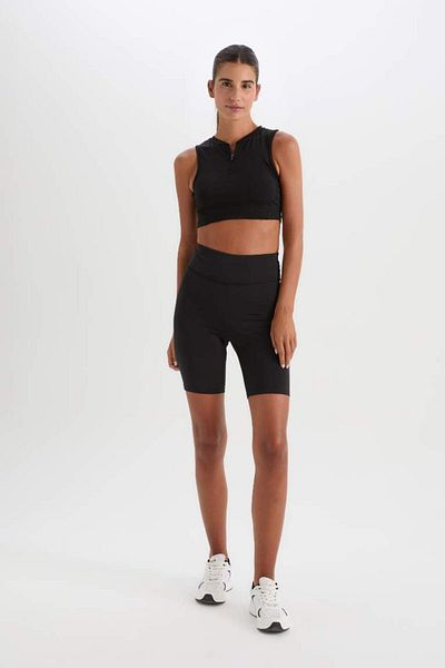 DeFacto DeFactoFit Biker Leggings sport pentru îmbrățișarea taliei