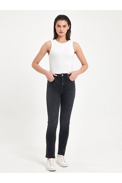 Ltb Pantaloni subțiri Ronna X Mid Rise