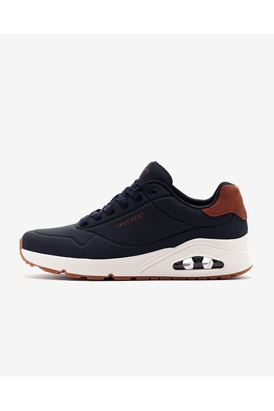 SKECHERS Uno – Suited On Air Herren-Sneaker in Marineblau 183004   Nvy