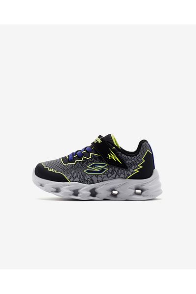 SKECHERS Zorento Vortex 2.0 - Boy's Black Lighted Sneakers 400603 N Bkyl