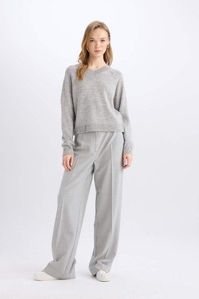 DeFacto Regular Fit Crew Neck Sweater E4617Ax