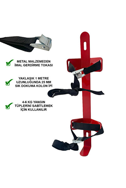 Bilgeden 6 Kg Yangın Tüpü Askı Demiri-Ağır İş Makinaları ve Titreşim Alanları...