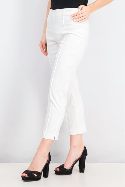 Tchibo Women Stretch Hose Pants, White