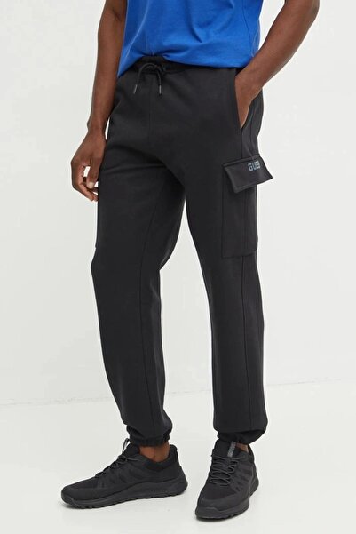 Guess Erkek Siyah Kargo Jogger Pantolon