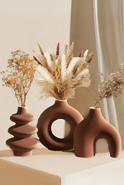 ndukkan İskandinav Tarzı Bohem 12 cm Vazo Pinterest Pampas Vazosu Dekoratif S...