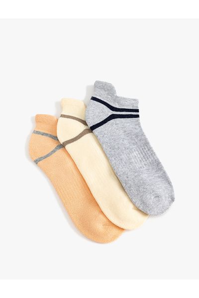 Koton 3 Piece Towel Socks Set - Multicolored