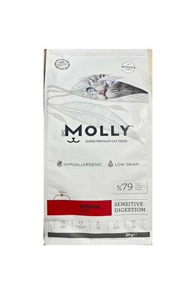 Molly Kitten Kuzu Etli Yavru Kedi Maması 2 Kg