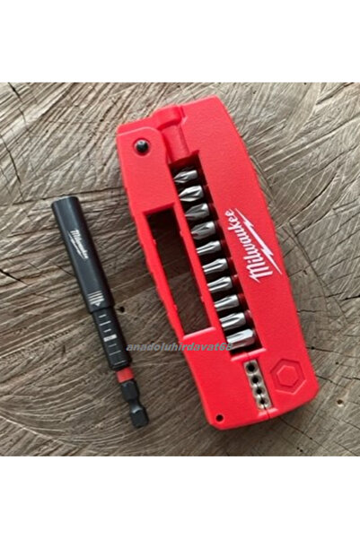 Milwaukee Kablo Sıyırma Yıldız Bits Uç Uzatma Seti Cobalt Bits Uç Set 13pcs