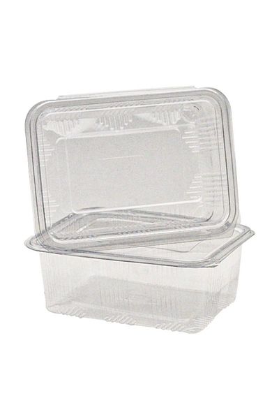 YOK YOK AMBALAJ 50 Disposable Plastic Storage Doors - 750 Gr Cc with Leak Proof Cover