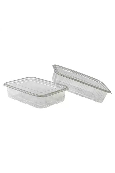 YOK YOK AMBALAJ Plastik Sızdırmaz Kapaklı Kap 1500 Gr Cc 50 Adet