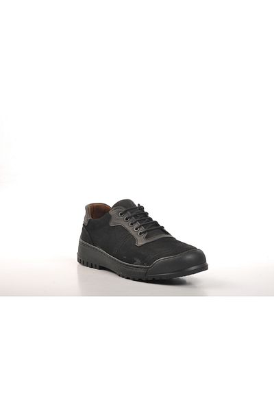 AYAKMOD Black Men's Casual Shoes