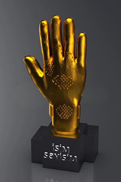 UĞUR MOBİLYA İSMW ÖZEL ALTIN ELDİVEN KALECİ ÖDÜLÜ UEFA 30 CM