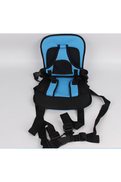 Arabest مقعد أمان محمول للأطفال في السيارة، مقعد سفر للسيارة مع حزام سيارة لل...