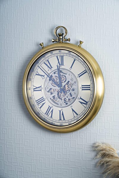 ACAR Decorative Wheel Wall Clock - 52 cm