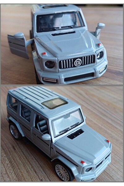 OYUNCAKSAHİLİ Mercedes Brabus Tarzı G-500 Model Jip Diecast 1:36 Metal Araba ...