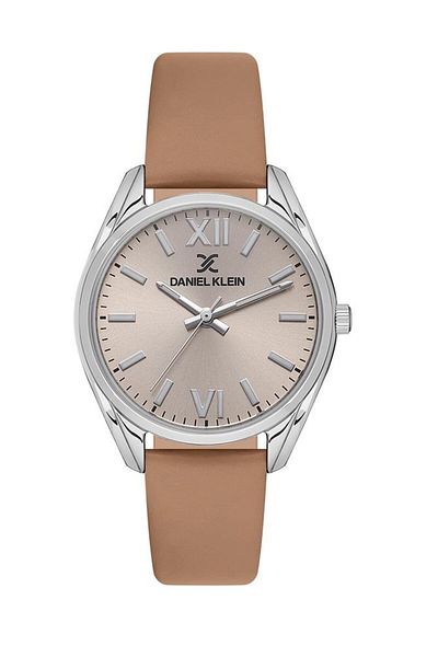 Daniel Klein Dk101-dk.1.13598-2 Brown Leather Cord Women's Wristwatch