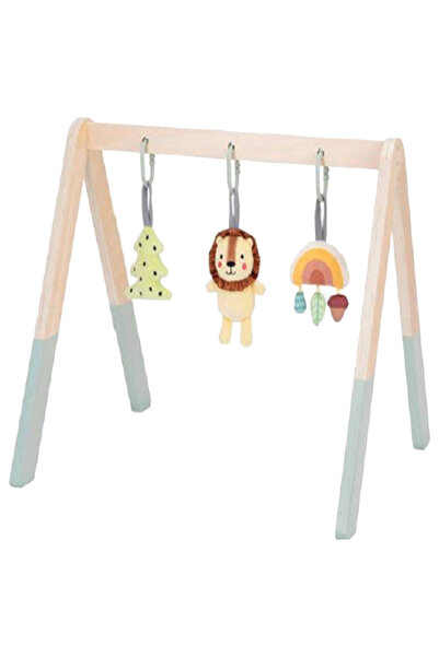Tooky Toy جهاز تمارين خشبي للأطفال