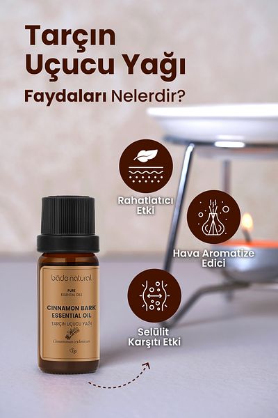 Bade Natural 10 Ml 100% Pure Cinnamon Essential Oil
