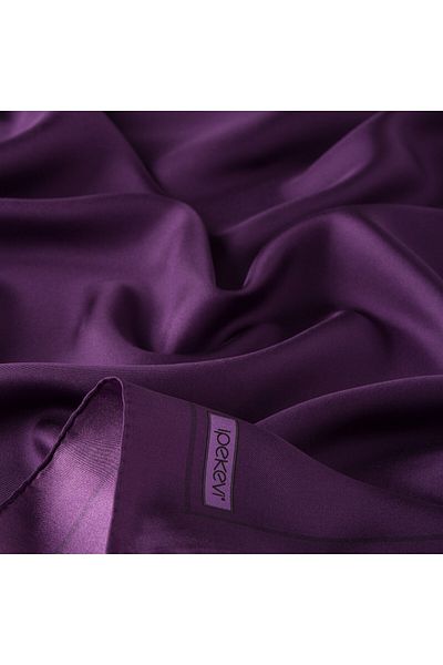 ipekevi Φουλάρι Noble Purple Silk 1115