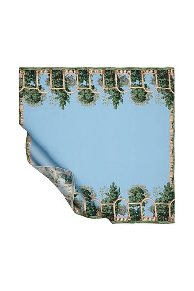 ipekevi Baby Blue μεταξωτό φουλάρι 1315