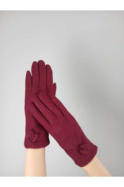 Gönülden Tasarım Claret Red Cascumber Women Gloves