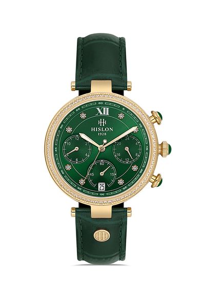 Hislon Qt144G-15Yg Women Wrist Watch