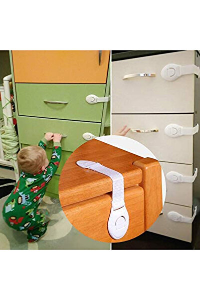 Generic A set of 15-piece safety locks to close doors and protect children