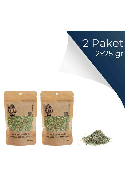 SEIKA Trichoderma Yararlı Kök Mantarı - 2'li Paket (2X25 GR)