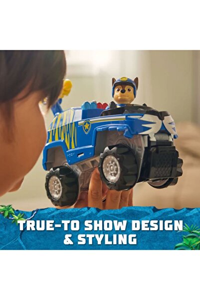 PAW PATROL Jungle Pups Chase Orman Temalı Kaplan Araç ve Figür