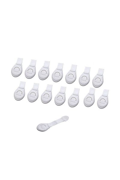 Generic A set of 15-piece safety locks to close doors and protect children
