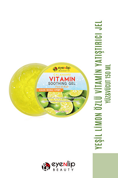Eyenlip Beauty Yeşil Limon Özlü Vitamin Yatıştırıcı Jel Yüz ve Vücut 300 ml