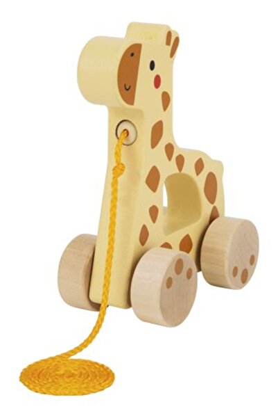 Tooky Toy سحب على طول - الزرافة