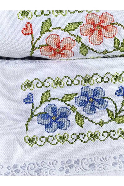 Peacock Вишиті канвасом преміум-подарункові та весільні рушники