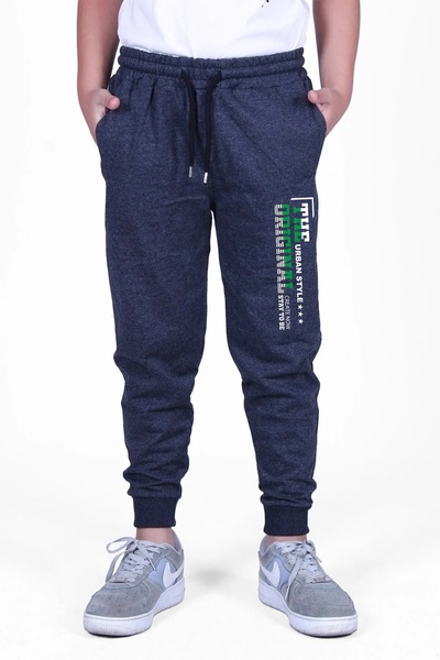 panios kids Спортивні штани з принтом Urban Style та еластичним поясом