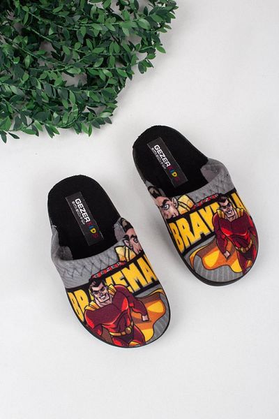 GEZER 13815 Boy's Home-Carpet Slippers